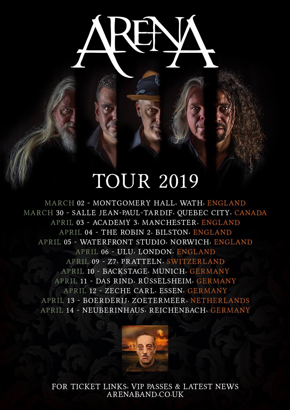 Arena tour 2019